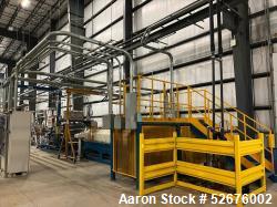 Used- PE-TECH Matrix Sheet Extrusion Line (2012), Consisting of: PE-TECH Matrix Extruder, S/N PETECH-2012-02, 26:1, 150mm sc...