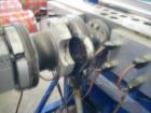 Used Complete Extrusion Line for Flat Sheet PP and PS. Film width up to 850 mm. Film thickness from 0.2 up to 1.5 mm. Consisting of: Kuhne screw diameter 70 mm x 33 D. 4 heating zones, cooling with f...