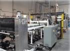 PET Sheet Extrusion Line – 48” Wide, 2,000 lbs/hr, OMV D140 Extruder, (Used)