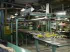 Used-Used: Breyer sheet extrusion line with a capacity of 605 lbs (275 kgs)/hour consisting of: (1) Piovan Gravimetric 5 com...