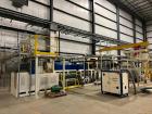 Used Chi Chang Sheet Extrusion Line (2017), consisting of: Chi Chang Extruder Model CC/SE-150S-1000W, S/N 2016031 (2017), 32:1, 150mm screw, with (5) Chi-Chang Control Panels and (2) Allen Bradley PL...