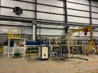 Used Chi Chang Sheet Extrusion Line (2017), consisting of: Chi Chang Extruder Model CC/SE-150S-1000W, S/N 2016031 (2017), 32:1, 150mm screw, with (5) Chi-Chang Control Panels and (2) Allen Bradley PL...