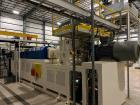 Used Chi Chang Sheet Extrusion Line (2017), consisting of: Chi Chang Extruder Model CC/SE-150S-1000W, S/N 2016031 (2017), 32:1, 150mm screw, with (5) Chi-Chang Control Panels and (2) Allen Bradley PL...