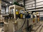Used Chi Chang Sheet Extrusion Line (2017), consisting of: Chi Chang Extruder Model CC/SE-150S-1000W, S/N 2016031 (2017), 32:1, 150mm screw, with (5) Chi-Chang Control Panels and (2) Allen Bradley PL...