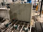 Used Chi Chang Sheet Extrusion Line (2017), consisting of: Chi Chang Extruder Model CC/SE-150S-1000W, S/N 2016031 (2017), 32:1, 150mm screw, with (5) Chi-Chang Control Panels and (2) Allen Bradley PL...