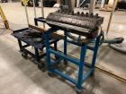 Used Chi Chang Sheet Extrusion Line (2017), consisting of: Chi Chang Extruder Model CC/SE-150S-1000W, S/N 2016031 (2017), 32:1, 150mm screw, with (5) Chi-Chang Control Panels and (2) Allen Bradley PL...