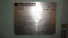 Used 3 Roll Chill Roll Stand, Cincinnati Milacron Model Roll Stack Stand, Serial #X70A0100081. 3-Roll vertical chrome polishing roll stack, 18