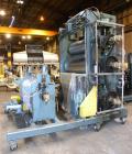 Used Crown Sheet Take Off System Consisting Of: (1) Crown 3 roll vertical down sheet stack. (2) 32'' Diameter x 60'' wide chrome plated cored rolls, (1) 18'' diameter x 60'' wide chrome plated cored ...