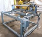 Used Crown Sheet Take Off System Consisting Of: (1) Crown 3 roll vertical down sheet stack. (2) 32'' Diameter x 60'' wide chrome plated cored rolls, (1) 18'' diameter x 60'' wide chrome plated cored ...
