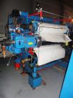 Used Davis Standard 46” Three Roll Vertical Roll Stand Sheet Line
