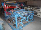 Used Davis Standard 46” Three Roll Vertical Roll Stand Sheet Line