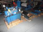 Used Davis Standard 46” Three Roll Vertical Roll Stand Sheet Line