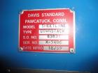 Used Davis Standard 46” Three Roll Vertical Roll Stand Sheet Line