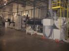 Used Davis Standard Three Roll Sheet Stack