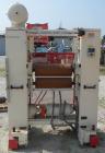 Used Davis Standard 3-Roll Stack. (3) 12’’ Diameter x 24’’ wide chrome matte cored rolls, driven by a 3 hp, 500 volt, 1750/2300 DC motor thru a reducer. Includes approximate 24’’ wide x 150’’ long co...