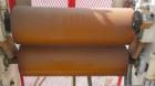 Used Davis Standard 3-Roll Stack. (3) 12’’ Diameter x 24’’ wide chrome matte cored rolls, driven by a 3 hp, 500 volt, 1750/2300 DC motor thru a reducer. Includes approximate 24’’ wide x 150’’ long co...