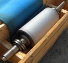 Used Davis Standard 3-Roll Stack. (3) 12’’ Diameter x 24’’ wide chrome matte cored rolls, driven by a 3 hp, 500 volt, 1750/2300 DC motor thru a reducer. Includes approximate 24’’ wide x 150’’ long co...
