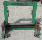 Used Davis Standard 3-Roll Stack. (3) 12’’ Diameter x 24’’ wide chrome matte cored rolls, driven by a 3 hp, 500 volt, 1750/2300 DC motor thru a reducer. Includes approximate 24’’ wide x 150’’ long co...