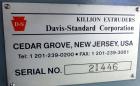 Used Davis Standard Killion 2” Wide Sheet Line Consisting Of: (1) Davis Standard Killion 1” single screw extruder, approximately 24 to 1 L/D ratio. Electrically heated, air-cooled 4 zone non-vented b...