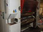 Used Egan 5 Layer Sheet Extrusion Line for the production of PS/PP barrier films with a maximum output 1000-1300 lbs/h (600 kg/h). Line completely rebuilt in 2000 consisting of: (1) Egan extruder scr...