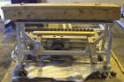 Used- HPM Sheet Take Off System Consisting Of: (1) HPM Sheetmaster III 3 Roll Sheet Stack, Rated speed range 20 feet per min...