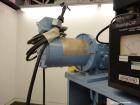 Used Killion 3 roll sheet stack with (3) top mounted pull rolls, (1) 4-1/2'' diameter x 10'' wide rubber roll, and (2) 4'' diameter x 10'' wide adhesive rolls, driven by a 1/4 hp DC gear motor, (3) m...