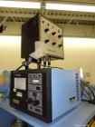 Used Killion 3 roll sheet stack with (3) top mounted pull rolls, (1) 4-1/2'' diameter x 10'' wide rubber roll, and (2) 4'' diameter x 10'' wide adhesive rolls, driven by a 1/4 hp DC gear motor, (3) m...