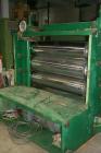 Used-Kuhne 3 Roll Polishing Stack 49.2" x 11.8" (1250 x 300 mm) diameter, one DC drive.