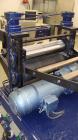 Used Leistriz Lab Size 3 Roll Sheet Stack. (3) 5.85