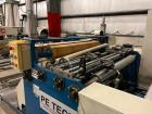 Used- PE-TECH Matrix Sheet Extrusion Line (2012), Consisting of: PE-TECH Matrix Extruder, S/N PETECH-2012-02, 26:1, 150mm sc...