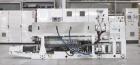 Used OMV Sheet Extrusion Line Consisting Of: (1) OMV 80mm (3.14”) single screw extruder, model D80AR+GP+CAL/TRA, approximate 32 to 1 L/D ratio. Electrically heated, water cooled 6 zone non-vented bar...