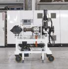 Used OMV Sheet Extrusion Line Consisting Of: (1) OMV 80mm (3.14”) single screw extruder, model D80AR+GP+CAL/TRA, approximate 32 to 1 L/D ratio. Electrically heated, water cooled 6 zone non-vented bar...