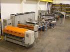 Used 2000 mm Omipa Coex Sheet Line. 120 mm extruder, gear pump, coextruder, coex block, fastgap die, 2000 mm (78.74