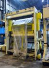 Used PTI Model J842440 Chrome Roll Sheet Take-Off. J-Stack design. 84” Wide, (3) chrome rolls, lower roll 24” diameter, center and top roll are 40” diameter. Each roll driven by a 3hp, 3/60/230/460 v...