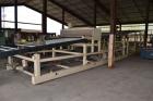 Used PTI Model J842440 Chrome Roll Sheet Take-Off. J-Stack design. 84” Wide, (3) chrome rolls, lower roll 24” diameter, center and top roll are 40” diameter. Each roll driven by a 3hp, 3/60/230/460 v...