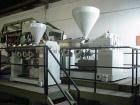 Used Periplast Sheet Extrusion Line. handling film width of  49.2” (1250 mm), 3 layers. Including (1) Single screw extruder 3.54” (90 mm) diameter. (1) Single screw co-extruder 2.36“ (60 mm).  (1) Li...