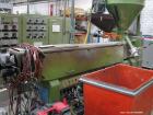 Used Reifenhauser Model EH 650-1-90 Sheet Extrusion Line. Maximum output 771 lbs (350 kilos/hour). Screw diameter 3.5