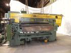 Used Davis Standard Sterling Sheet Line Consisting Of: (1) Davis Standard 6’' diameter single screw extruder, approximate 30:1 L/D ratio, electrically heated, water cooled, non-vented 6 zone barrel w...
