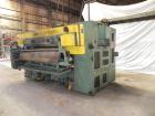Used Davis Standard Sterling Sheet Line Consisting Of: (1) Davis Standard 6’' diameter single screw extruder, approximate 30:1 L/D ratio, electrically heated, water cooled, non-vented 6 zone barrel w...