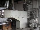 Used Sumitomo Heavy Industries EC 075-T Tandem Extrusion Coating Line, laminator for producing laminated foil for tubes for cosmetic production. Capable of producing ABL foil from 5 layer film with a...