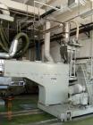 Used Sumitomo Heavy Industries EC 075-T Tandem Extrusion Coating Line, laminator for producing laminated foil for tubes for cosmetic production. Capable of producing ABL foil from 5 layer film with a...