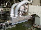 Used Sumitomo Heavy Industries EC 075-T Tandem Extrusion Coating Line, laminator for producing laminated foil for tubes for cosmetic production. Capable of producing ABL foil from 5 layer film with a...