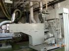 Used Sumitomo Heavy Industries EC 075-T Tandem Extrusion Coating Line, laminator for producing laminated foil for tubes for cosmetic production. Capable of producing ABL foil from 5 layer film with a...