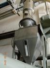 Used Sumitomo Heavy Industries EC 075-T Tandem Extrusion Coating Line, laminator for producing laminated foil for tubes for cosmetic production. Capable of producing ABL foil from 5 layer film with a...