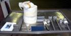 Unused- Thermo Fisher Scientific Sheet & Ribbon Haul-Off System Type 554-1476, Consisting Of: (1) Chill Roll with (3) Approximate 8” wide x 4-1/4” diameter cored rolls, rated 5 bar (75psi) maximum at...