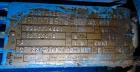 Used Welex 3 Roll Sheet Stack, Model 18x18x18x72