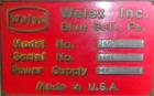 Used Welex Sheet Line Consisting Of: (1) Welex 2-1/2