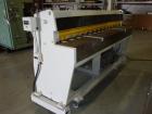 Used Welex “J” Style 78” Wide Sheet Line, Consisting Of: (1) Welex 4.5” extruder single screw extruder, 30:1 L/D ratio, side vented. Barrel is electrically heated and water cooled. Gearbox rated 263 ...