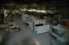 Used Welex “J” Style 78” Wide Sheet Line, Consisting Of: (1) Welex 4.5” extruder single screw extruder, 30:1 L/D ratio, side vented. Barrel is electrically heated and water cooled. Gearbox rated 263 ...
