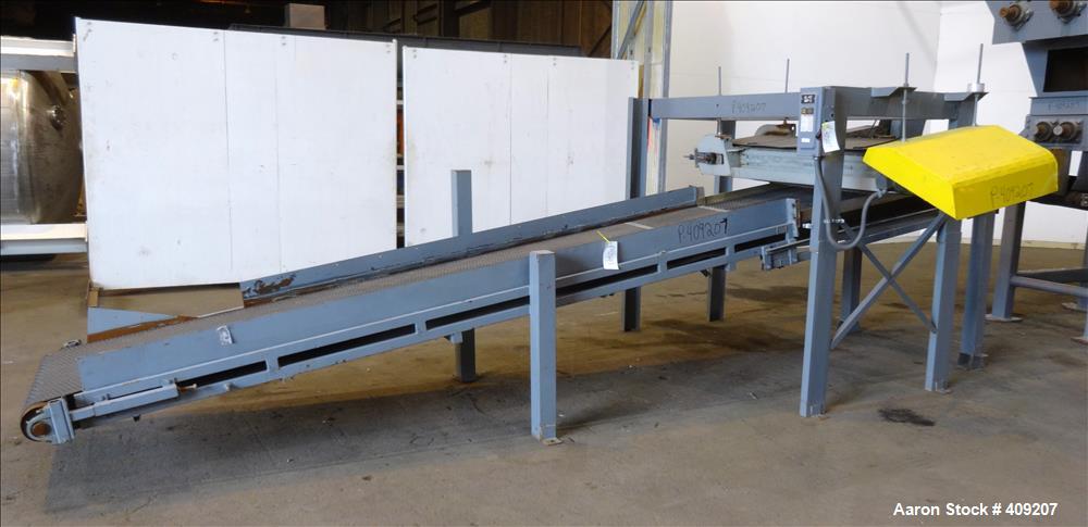 Used Dual Rotor Shredder, Carbon Steel. Approximate chamber 60" x 18".